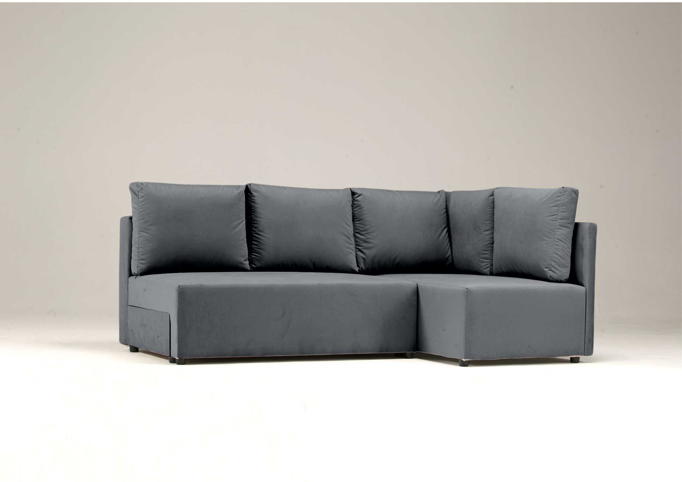 Grafitowy narożnik rozkładany do bloku